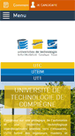 Mobile Screenshot of 3ut-admissions.fr